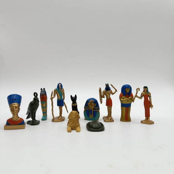 Safari Ltd Ancient Egypt Mini Figures Toys Cake Toppers Sphinx Tut More‎ History - Picture 1 of 6